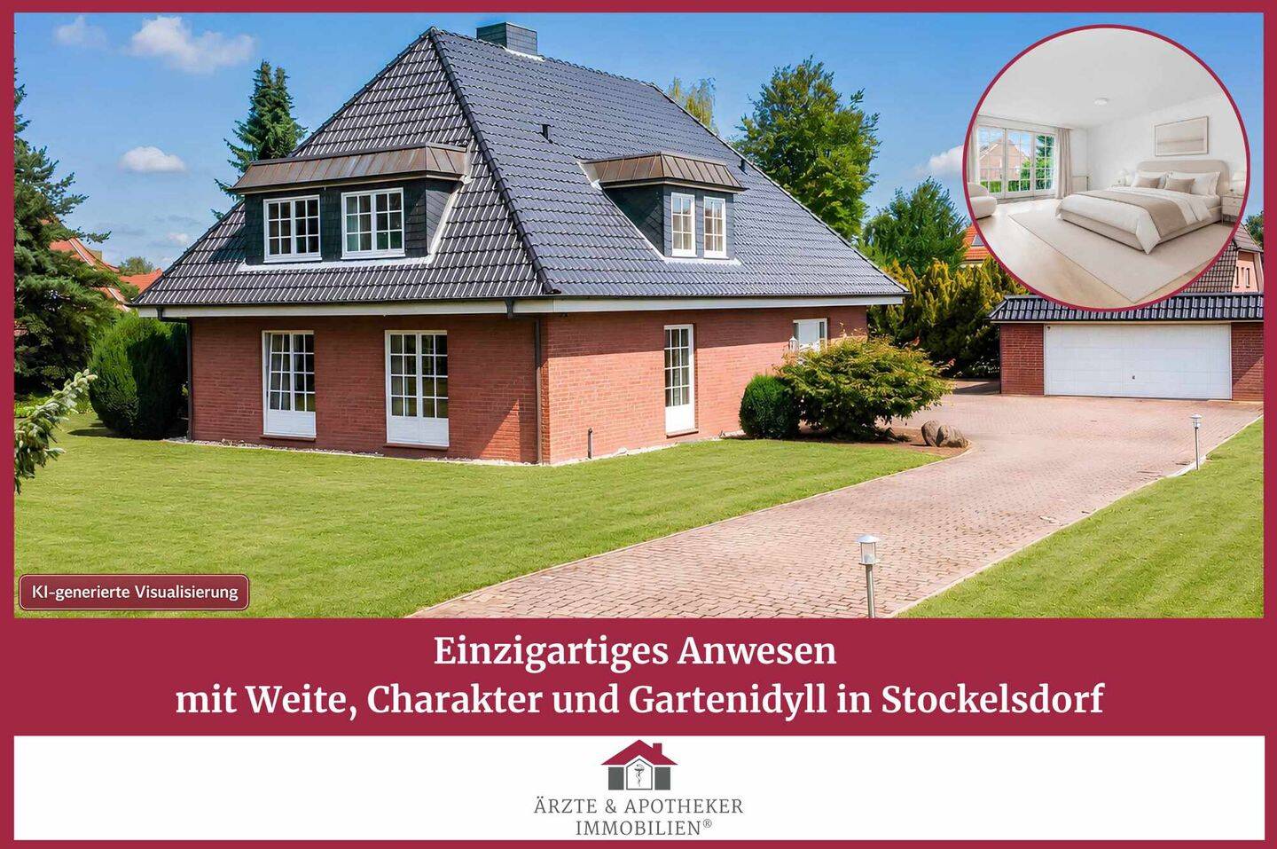 Einzigartiges Anwesen mit Weite, Charakter und Gartenidyll in Stockelsdorf, 23617 Stockelsdorf