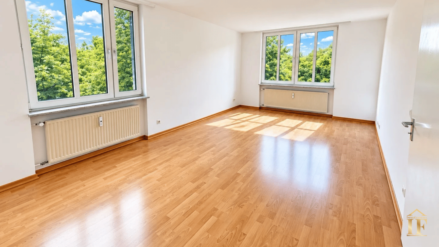 Im Grünen wohnen in Bogenhausen – Balkon, Tramnähe und sofort bezugsfrei, 81927 München (Bogenhausen)