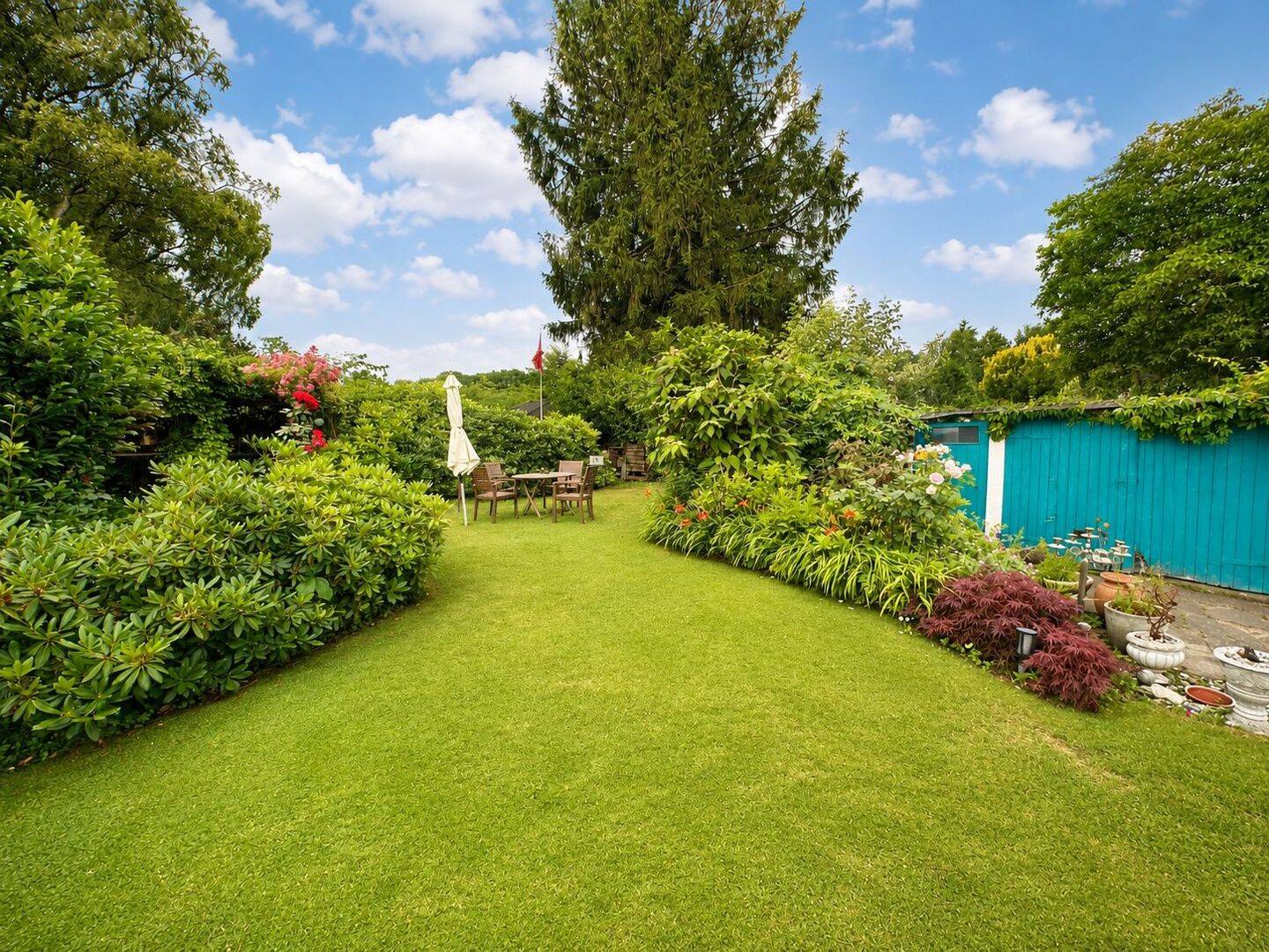 Charmante Doppelhaushälfte mit Gartenidylle in grüner Lage von Poppenbüttel, 22399 Hamburg (Wandsbek Hummelsbüttel Lemsahl-Mellingstedt Poppenbüttel)