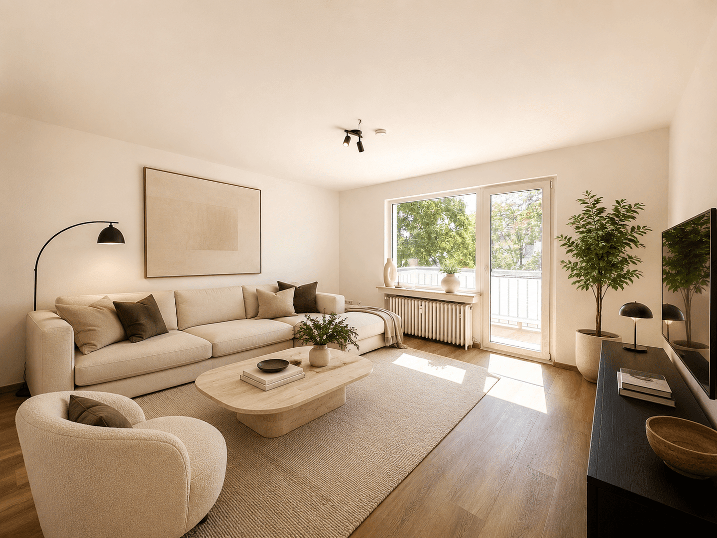 Oberkassel: Lichtverwöhnt & effizient geschnitten – Südbalkon, Einbauküche & Abstellräume inklusive!, 40545 Düsseldorf (Oberkassel)