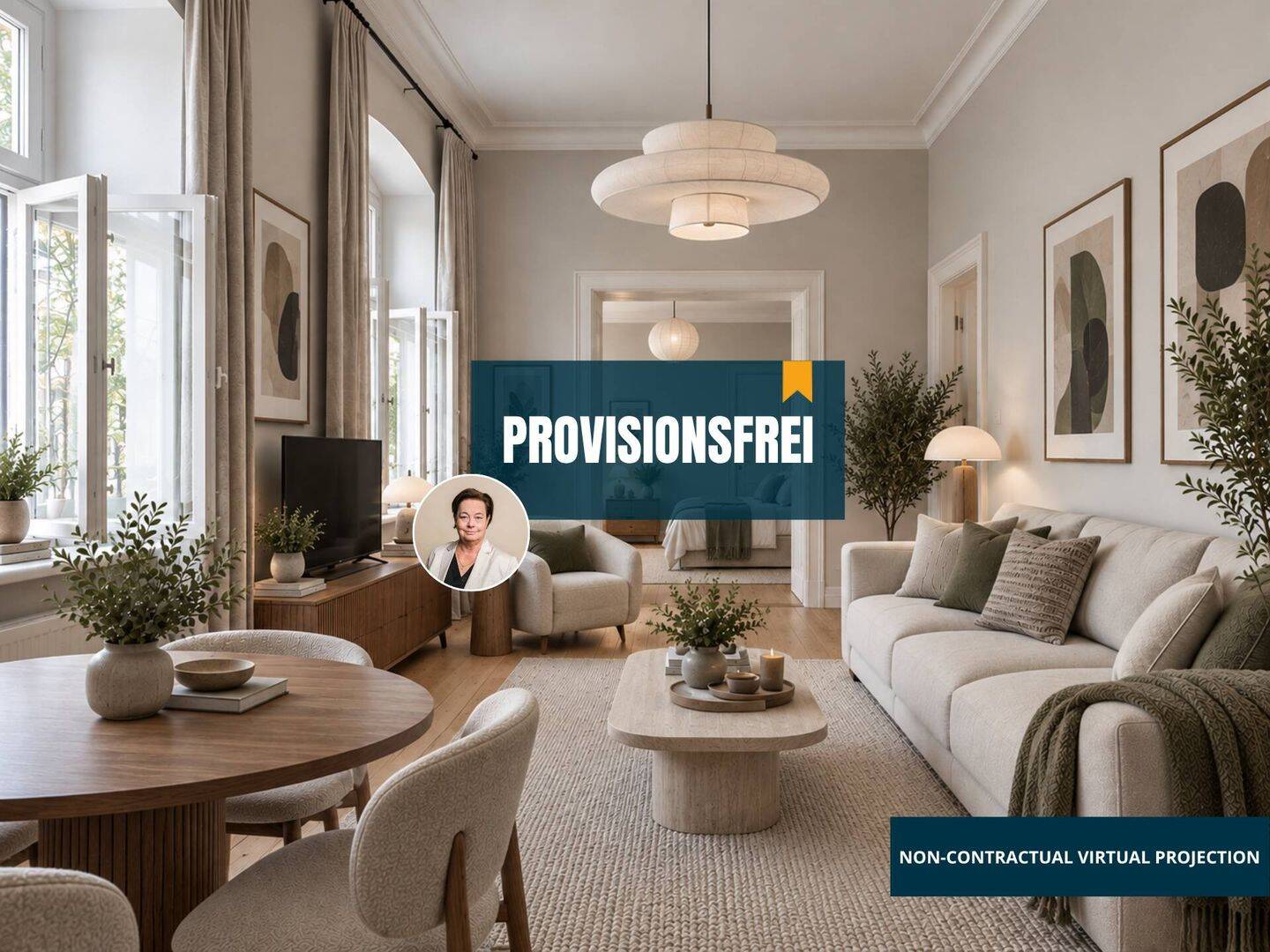 Provisionsfrei in Halensee: 2 Zimmer + 32 m² exklusive Außenfläche nahe Ku’damm, bezugfrei!, 10711 Berlin (Charlottenburg-Wilmersdorf Charlottenburg Grunewald Halensee Wilmersdorf)