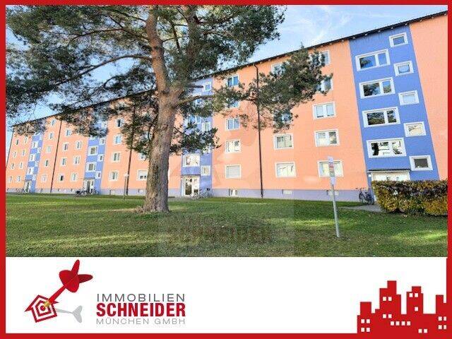 IMMOBILIEN SCHNEIDER – Milbertshofen – Schöne 3 Zimmer Wohnung mit Balkon, 80933 München (Feldmoching-Hasenbergl Milbertshofen-Am Hart)