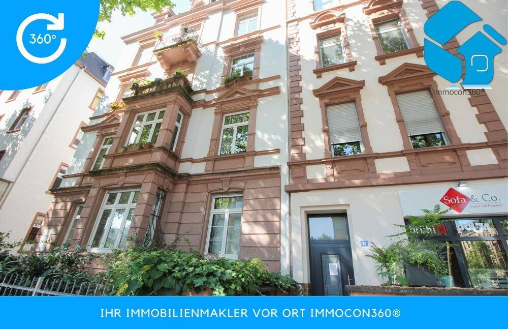 Schöne 5-ZKB Altbauwohnung im 1. OG in Frankfurt-Sachsenhausen!, 60594 Frankfurt am Main (Sachsenhausen)