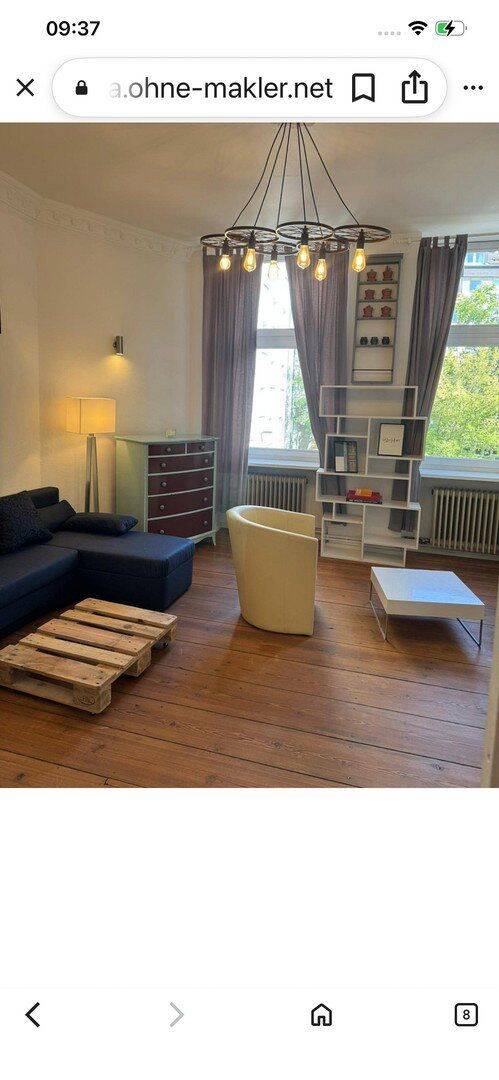1,5 Zimmer,56qm,möbliert, Gas,Strom inclusive,150m von U Bahn entf. Bergmann Kiez Nähe, 10961 Berlin (Friedrichshain-Kreuzberg Kreuzberg)