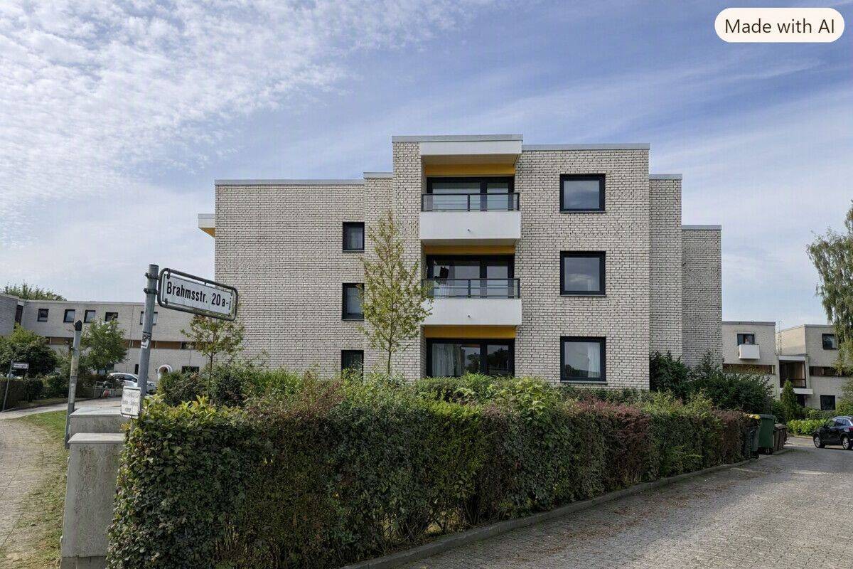 charmante 1,5 Zimmer Wohnung mit Balkon, 23556 Lübeck (Buntekuh Sankt Lorenz Nord Sankt Lorenz Süd)