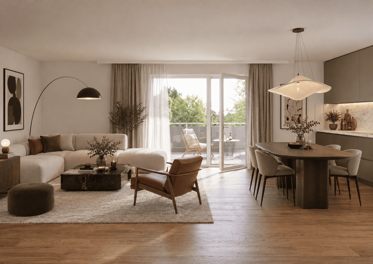 Erstbezug: Moderne 2-Zimmer-Wohnung stadtnah in Waldshut zu vermieten!, 79761 Waldshut-Tiengen