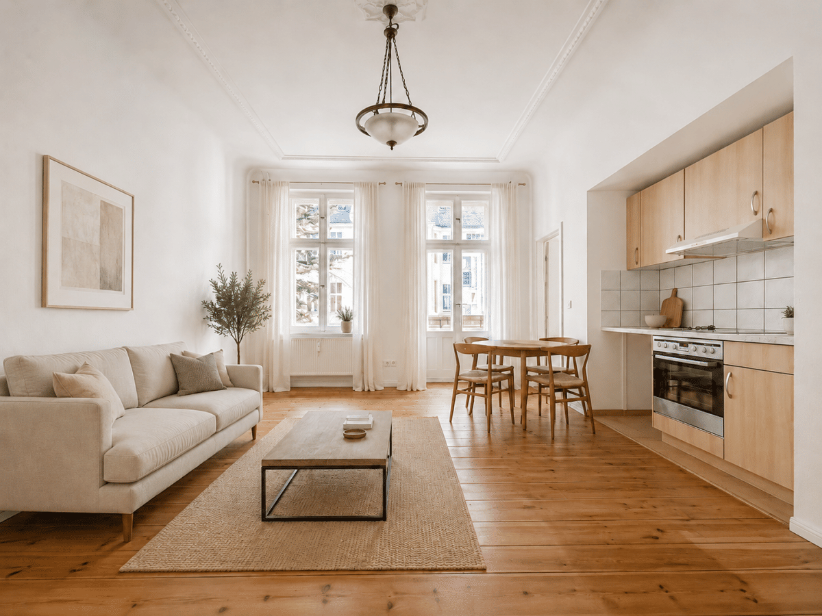 ruhige und kompakte 2-Zimmerwohnung mit Balkon im Reuterkiez, 12059 Berlin (Neukölln Kolonie Petersbaude Kolonie Rübezahl)