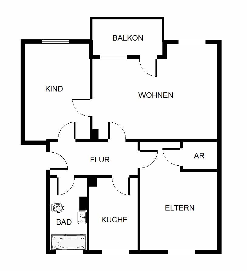 3-Zimmer-Wohnung in Gelsenkirchen Hassel frei ab Dezember!, 45896 Gelsenkirchen (Hassel Scholven)