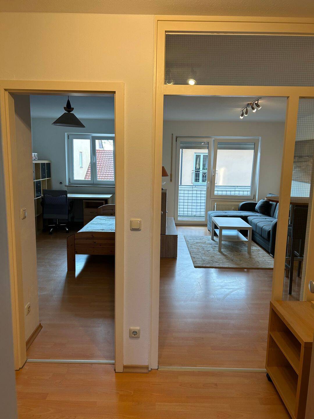 Möbelierte 2 Zimmer Wohnung mit Südbalkon in Neufahrn, 85375 Neufahrn b. Freising