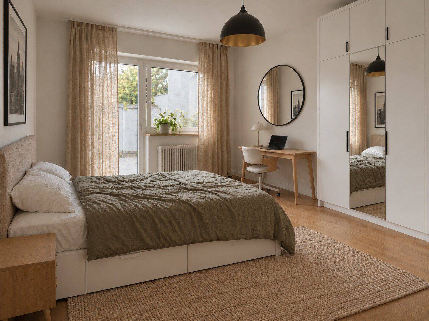 Hochwertig möbliertes WG-Zimmer (3er WG) / frisch renovierte Wohnung & Garage, 65191 Wiesbaden (Bierstadt Sonnenberg Wiesbaden)