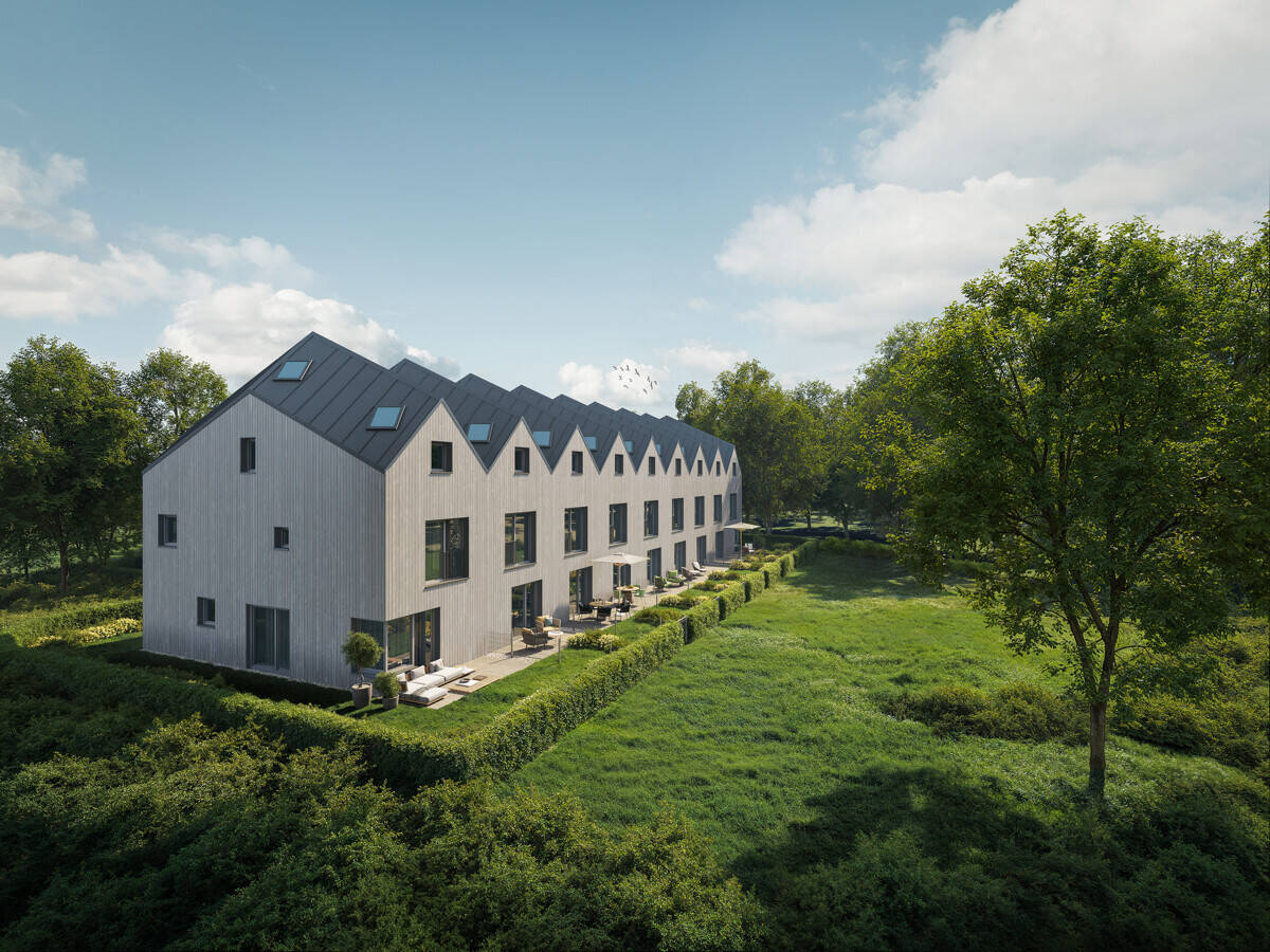 Neubau Stadthaus für nur EUR 999.900,–: jetzt Baubeginn und erst Sommer 27 zahlen!, 80993 München (Moosach)