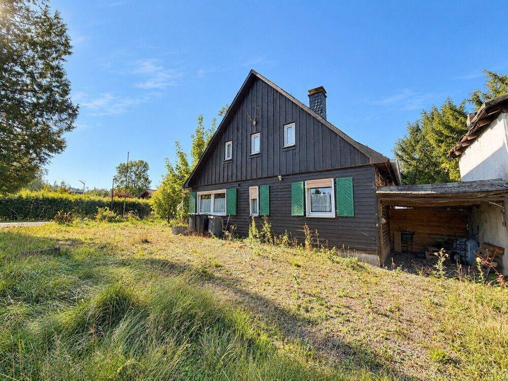 Charmantes Fachwerkhaus mit viel Potenzial auf großem Erbbau-Grundstück in der Oelinghauser Heide, 59757 Arnsberg