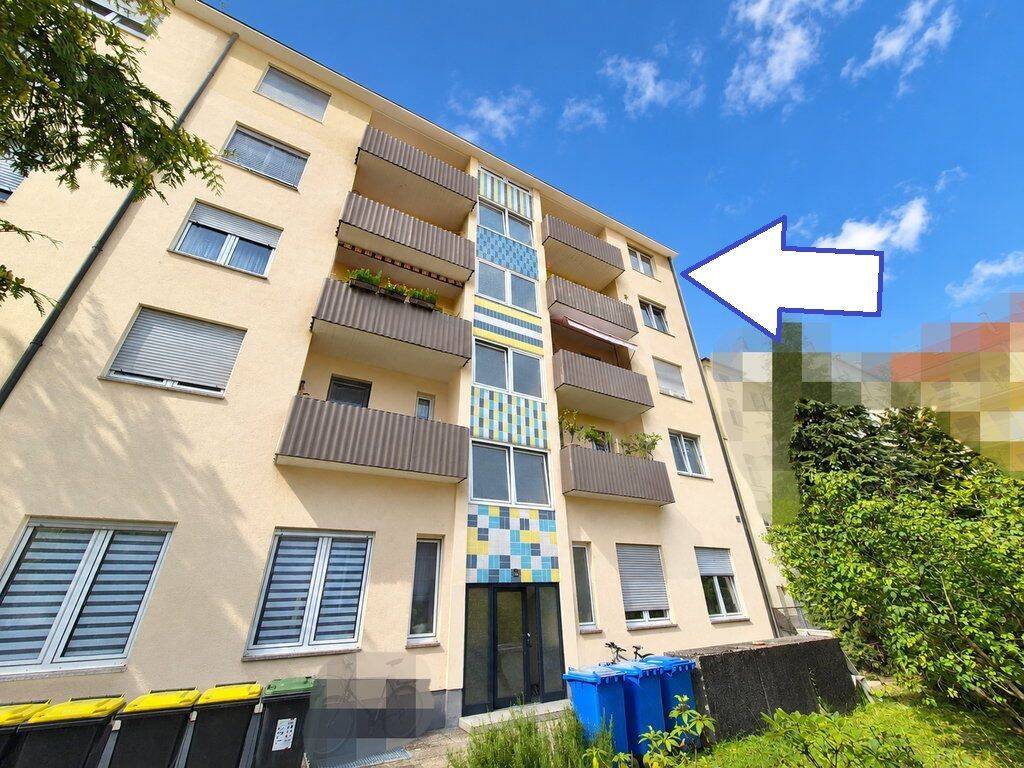 Helle 3-Zimmer-Wohnung mit sonnigem Balkon in zentraler Nürnberger Lage, 90443 Nürnberg