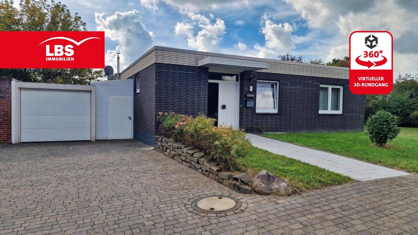 Wohnen mit Weitblick: Bungalow auf großzügigem Grundstück in Hünxe, 46569 Hünxe