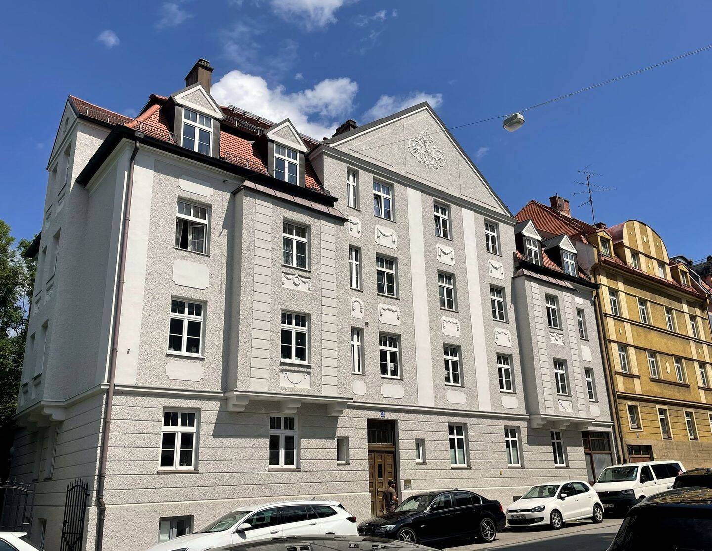 Denkmalgeschützter Altbau 1913: 4 Zimmer mit Stuck, Balkon und Aufzug in Thalkirchen, 81379 München (Sendling Sendling-Westpark Thalk. Obersendl.-Forsten-Fürstenr.-Solln)