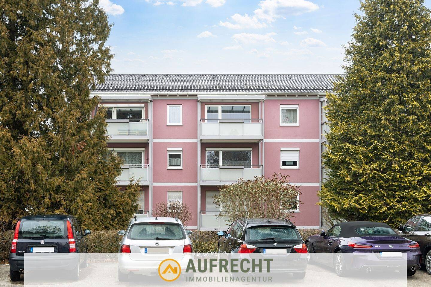 A U F R E C H T °AN DER S2° 2 Zi.-Wohnung mit großem Süd-Balkon und Garage in ruhiger Lage in Dachau, 85221 Dachau