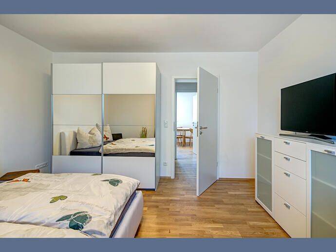 Möbliert: Große möblierte 1-Zimmer Wohnung zur Miete, 80935 München (Feldmoching-Hasenbergl Milbertshofen-Am Hart)