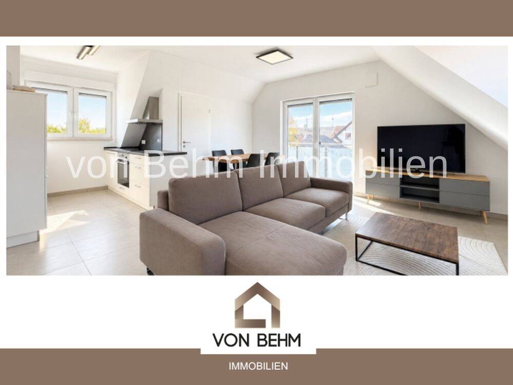Top moderne 3ZKB-Dachgeschosswohnung in Geisenfeld, 85290 Geisenfeld