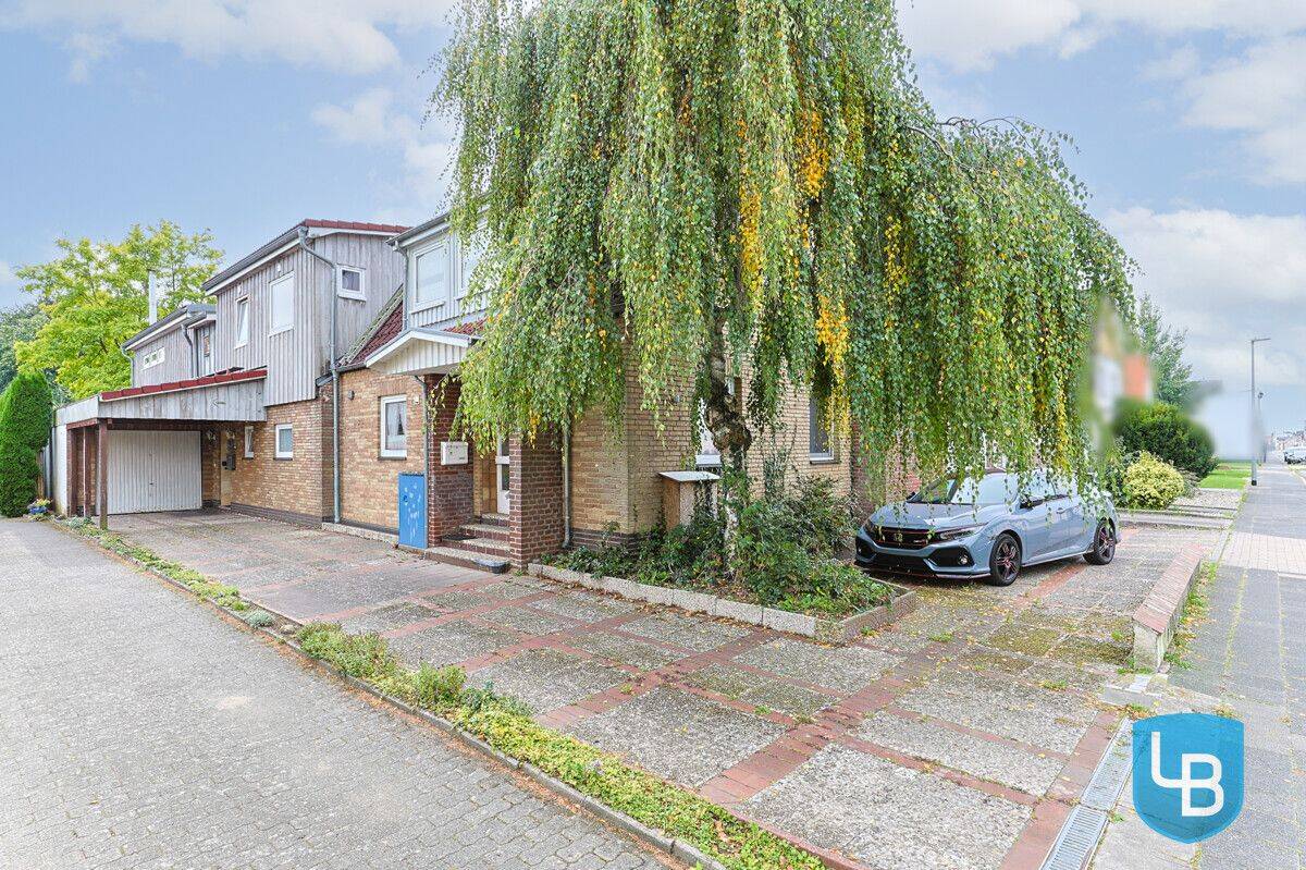 Hinterhaus mit großer Dachterrasse, Garten und Garage, 24536 Neumünster (Brachenfeld Einfeld Tungendorf)