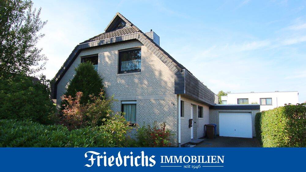 Familienfreundliches EFH mit Südwest-Terrasse in zentrumsnaher Sackgassenlage von Bad Zwischenahn, 26160 Bad Zwischenahn