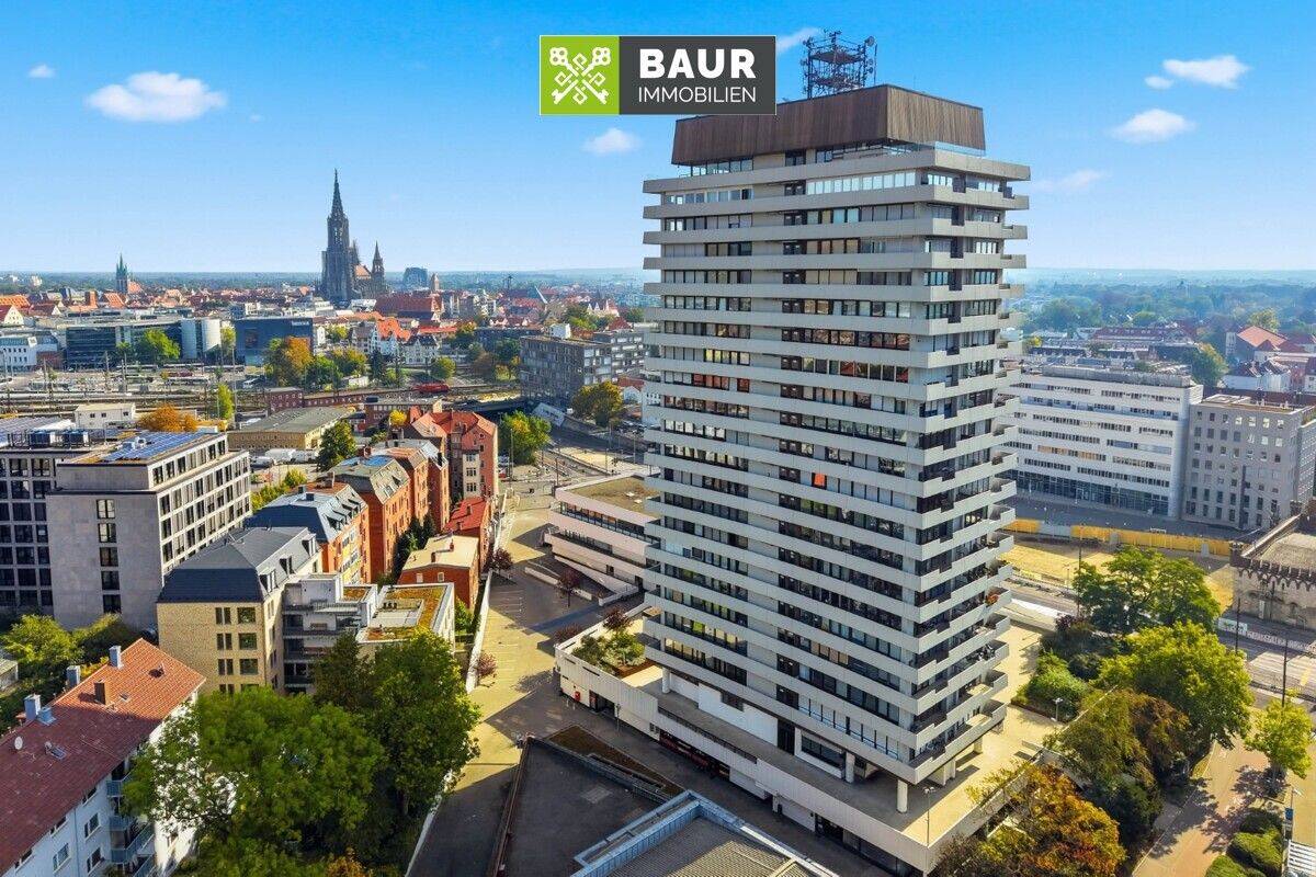 Vermietete 1-Zimmer-Wohnung mit Weitblick und TG-Stellplatz im Universum Center!, 89077 Ulm (Söflingen Weststadt)