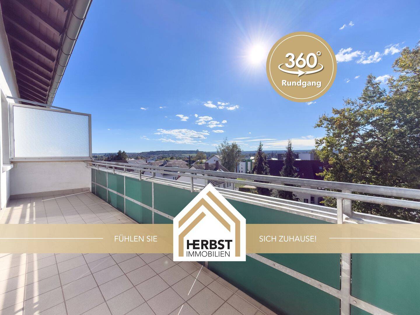 Westbalkon, Wintergarten & ein Extra-Raum unterm Dach 3-Zimmer Wohnung mit Renovierungspotenzial, 78048 Villingen-Schwenningen
