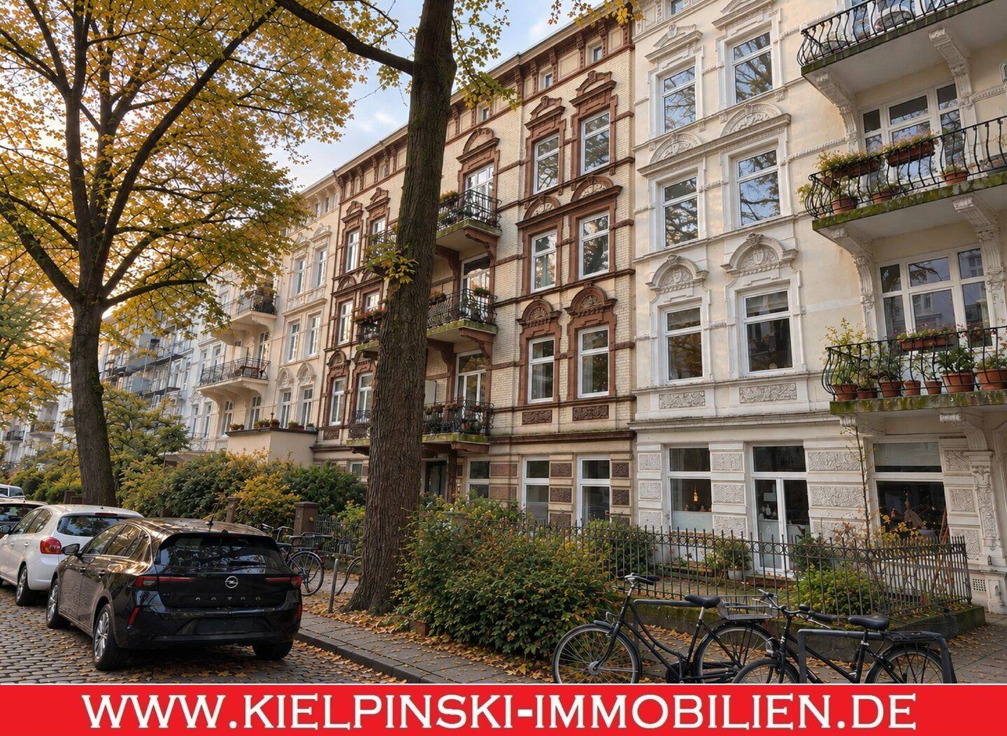 Generalsviertel! Gut geschnittene und sanierungsbedürftige 3-Zi.-Jugendstil-ETW mit Garten, 20253 Hamburg (Hamburg-Nord)