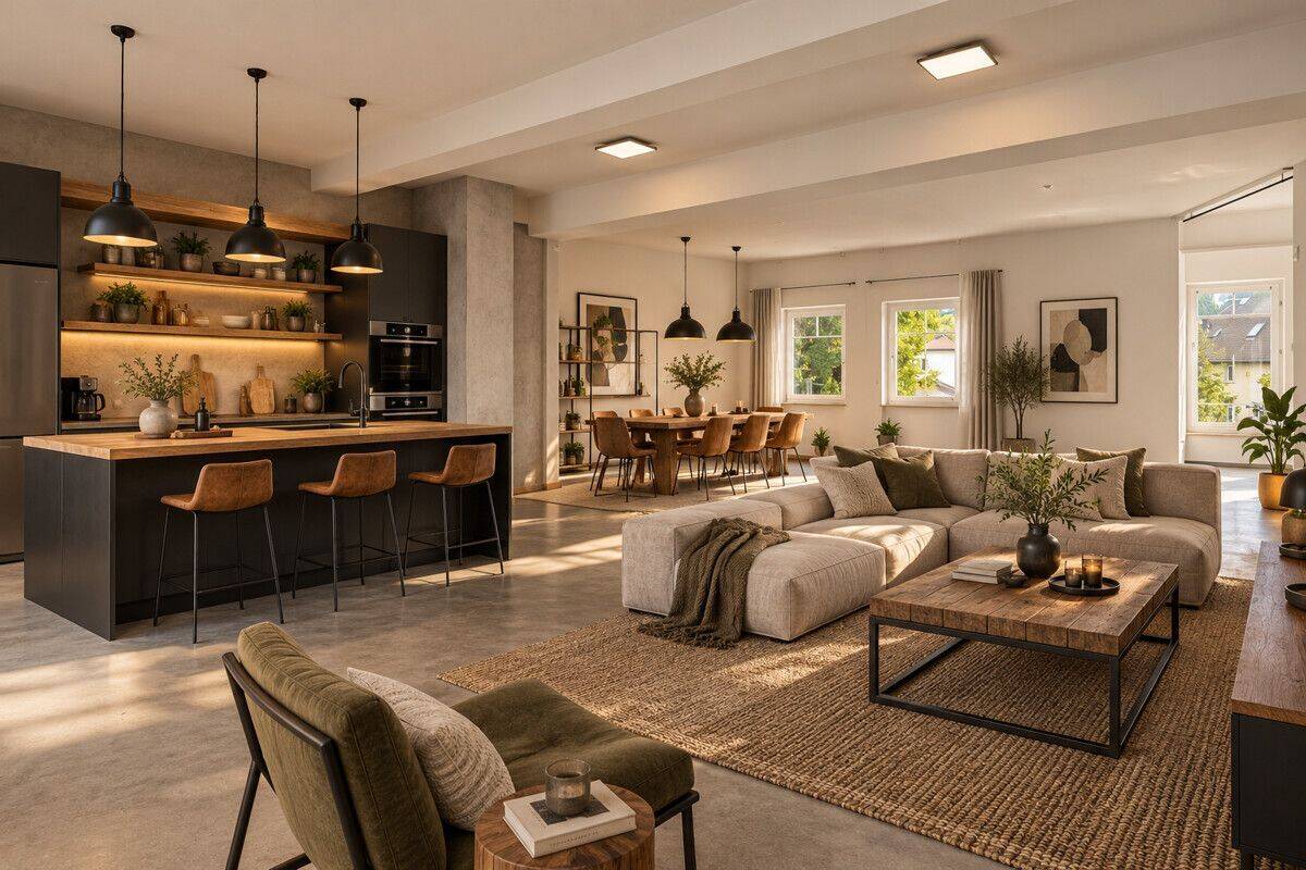 Aus Gewerbeeinheit wird Loft-Wohntraum, 93167 Falkenstein
