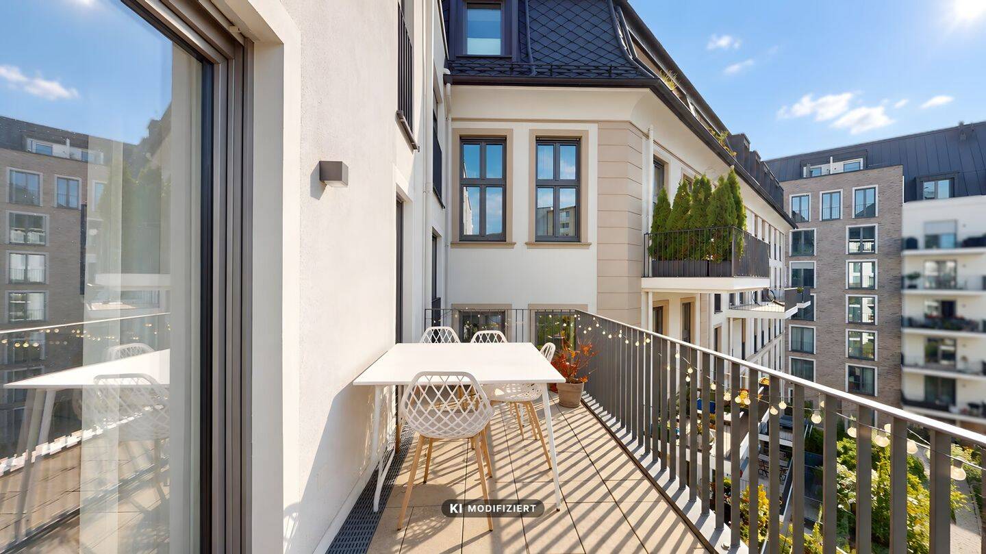 Stilvolle Drei-Zimmer-Wohnung – Flair trifft moderne Architektur, 60318 Frankfurt am Main (Innenstadt Nordend-Ost Nordend-West)