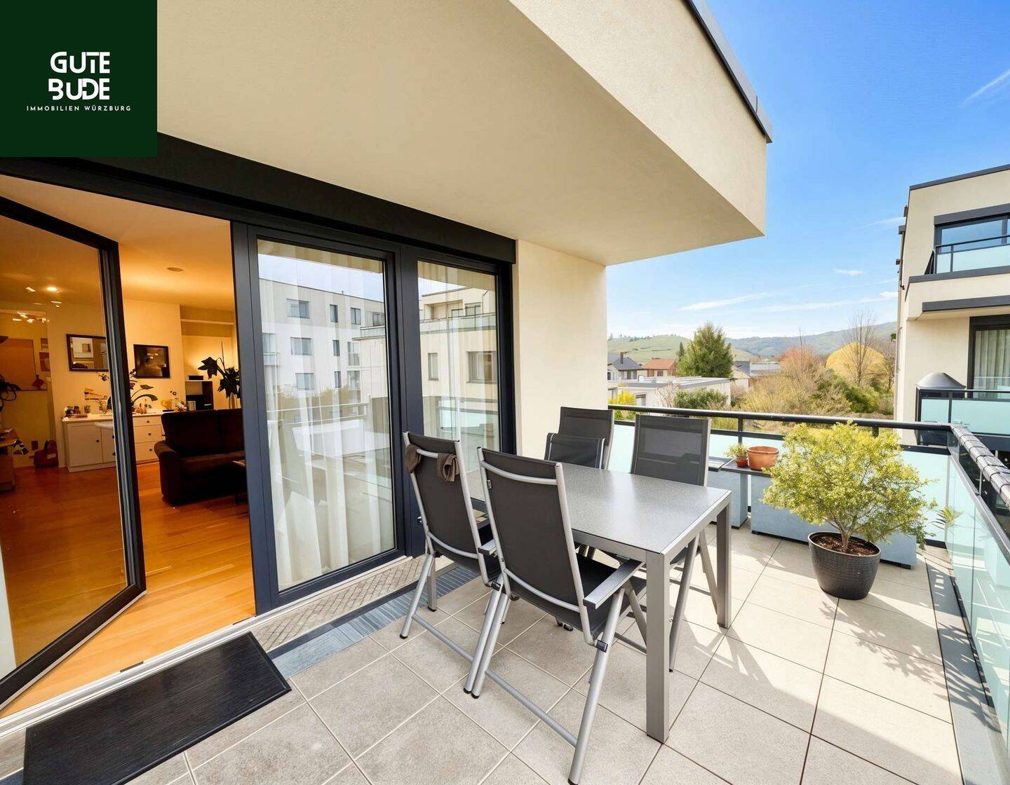 Traumhafte 3-Zimmer-Wohnung im Neubau in Heidingsfeld, 97084 Würzburg (Heidingsfeld Heuchelhof Rottenbauer)