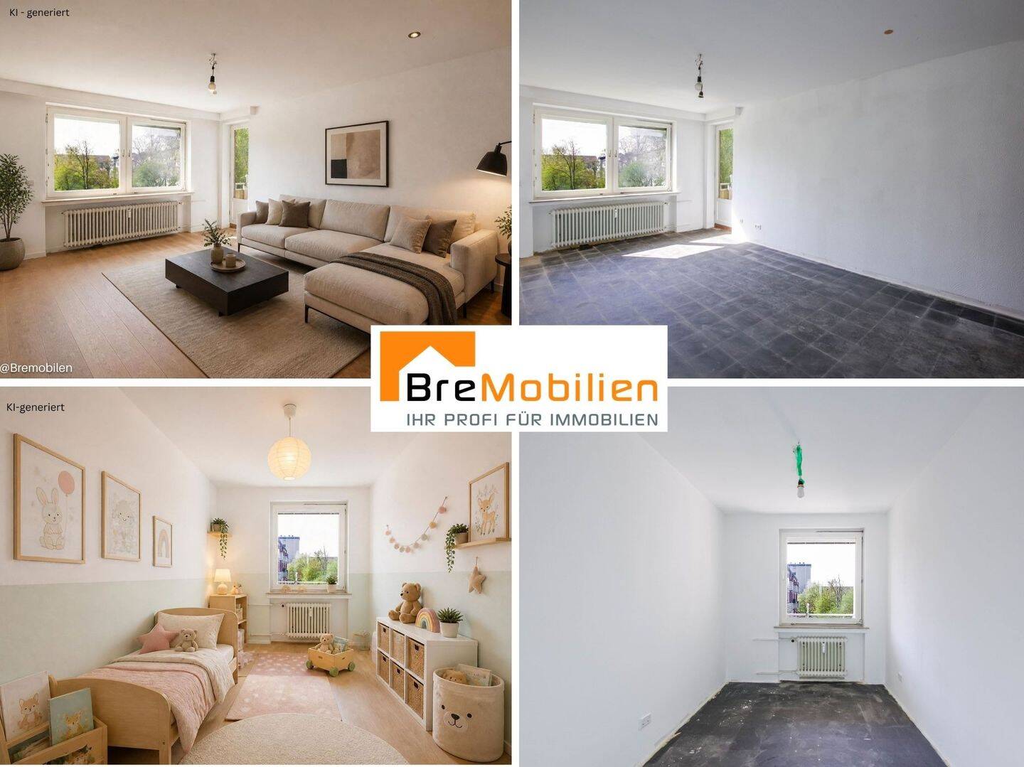3-Zimmer-Eigentumswohnung mit durchdachtem Grundriss, Aufzug und eigenem Stellplatz, 28325 Bremen (Ellenerbrok-Schevemoor Oberneuland Tenever)
