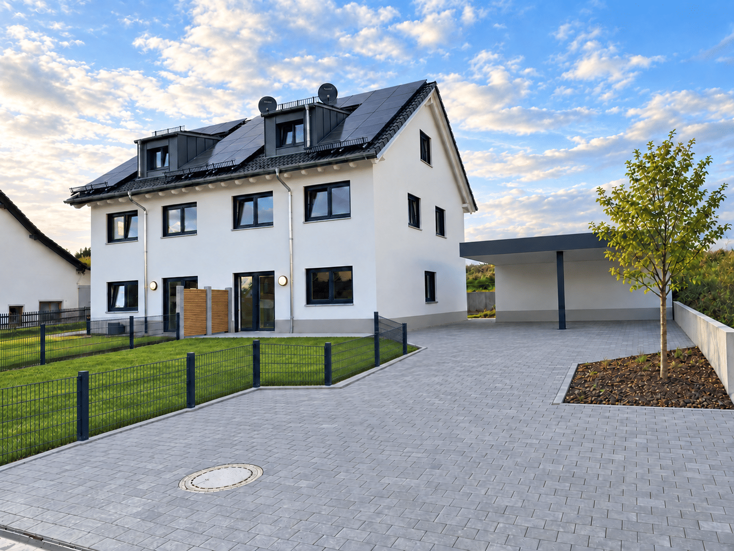 Familienfreundliche Doppelhaushälfte mit Terrasse in Volkenschwand, 84106 Volkenschwand