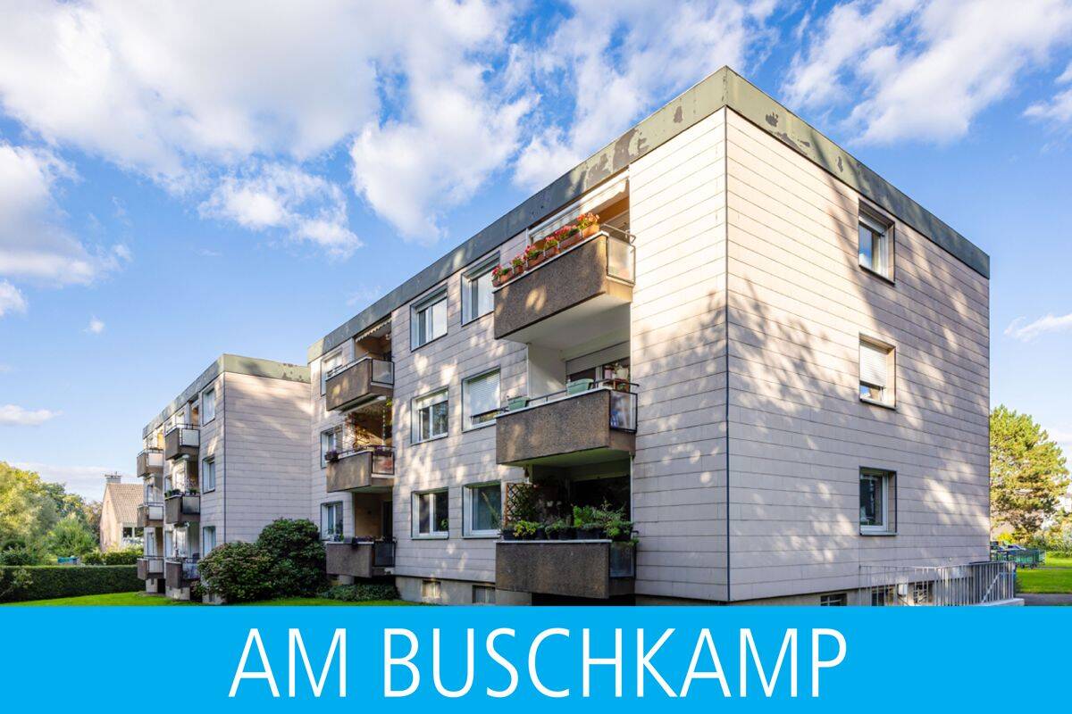 Gefragte Lage nahe der Uni: Wohnung mit Garage und Balkon, 33613 Bielefeld (Babenhausen Gellershagen Innenstadt)