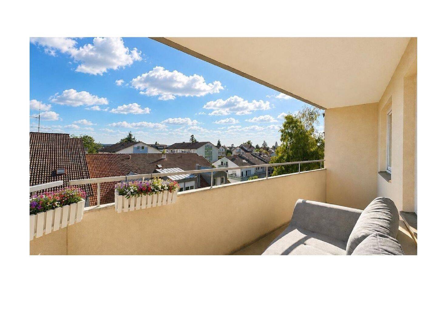 Helle 1,5-Zimmer-Wohnung mit grossem Balkon in Konstanz-Fürstenberg, 78467 Konstanz