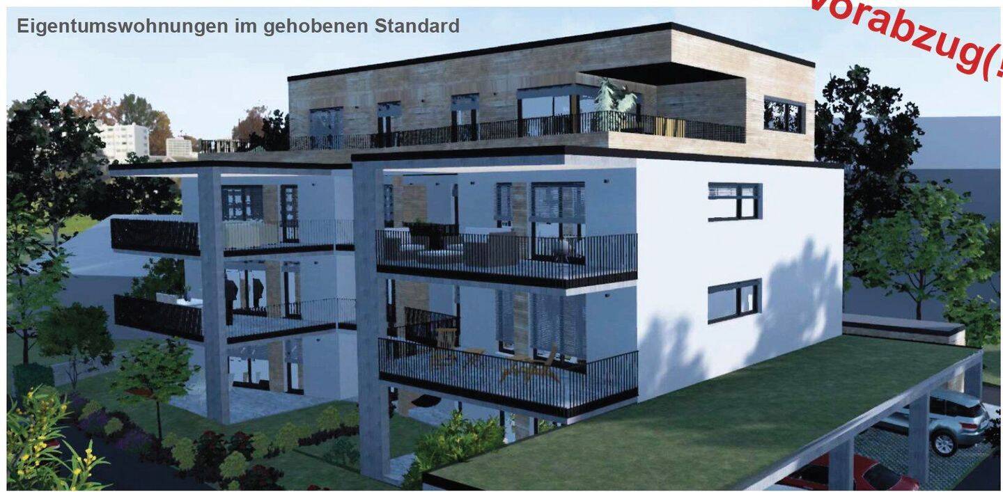 3,5-Zimmer-Neubauwohnung mit zwei Balkonen – Erstbezug – mit Einbauküche – ab 01.12.2026, 88074 Meckenbeuren