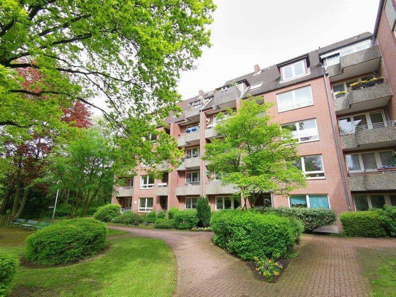 Rollstuhlfahrer aufgepasst: Schöne 2-Zimmer-Wohnung mit Balkon für Senioren, 24107 Kiel (Suchsdorf)