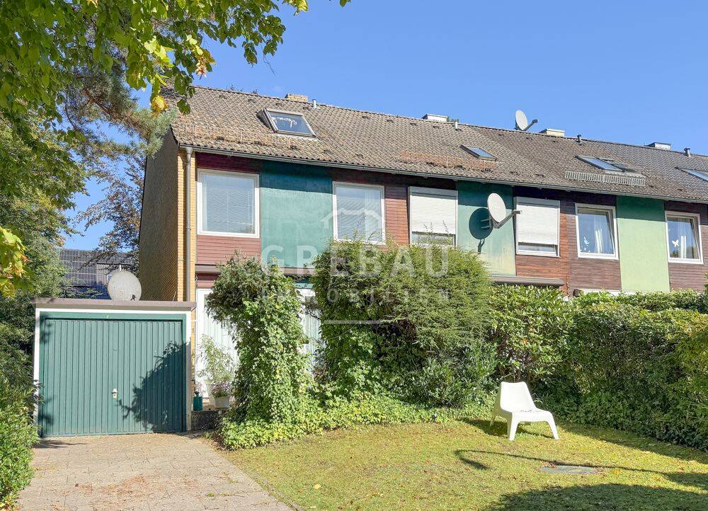 Familienfreundlich und zentral: 5- Zimmer-End-Reihenhaus mit Süd-Garten und Einzelgarage, 22559 Hamburg (Altona Rissen)