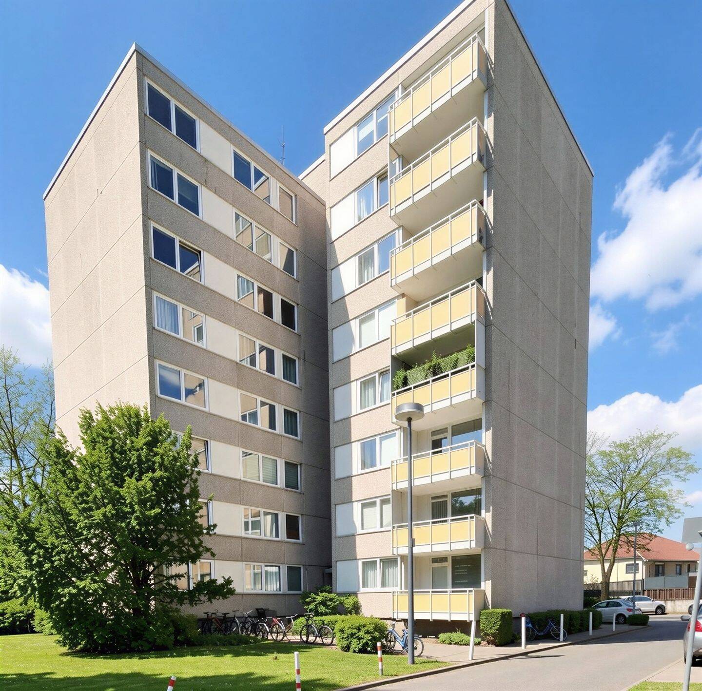 Renovierte 2 Zimmer Wohnung im EG mit Balkon ab sofort zu vermieten!, 45966 Gladbeck