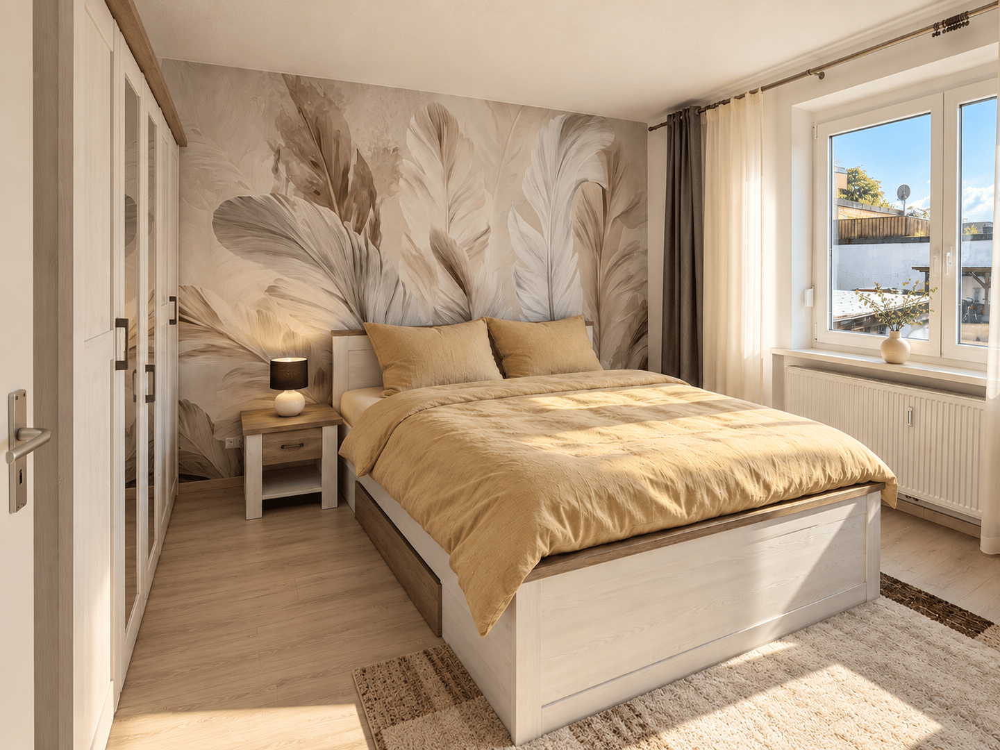 Voll möblierte 3-Zimmer-Wohnung nahe Seepark, 79110 Freiburg im Breisgau (Betzenhausen Brühl Landwasser Lehen Mooswald)