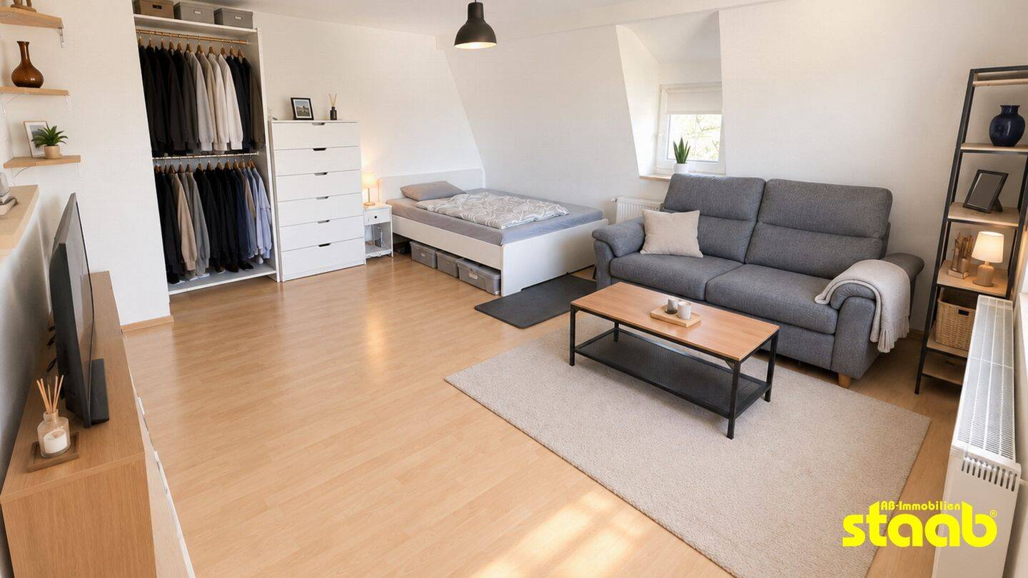 HELLES APARTMENT MIT KÜCHENZEILE IN ZENTRALER LAGE, 63739 Aschaffenburg (Innenstadt Österreicher Kolonie)