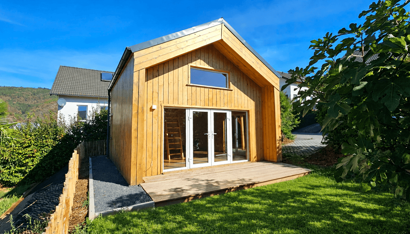 Kleine Perle in Mesenich an der Mosel – Modernes Tinyhouse mit Garten u Terrasse in idyllischer Lage, 56820 Mesenich