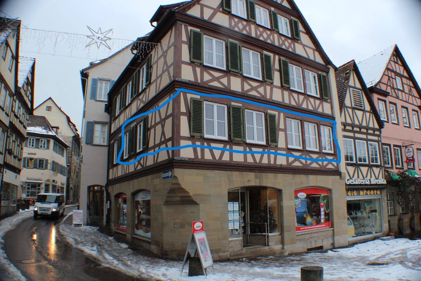 Schöner Altbau mit 3 Zi. im 1. OG im Zentrum von SHA, 74523 Schwäbisch Hall