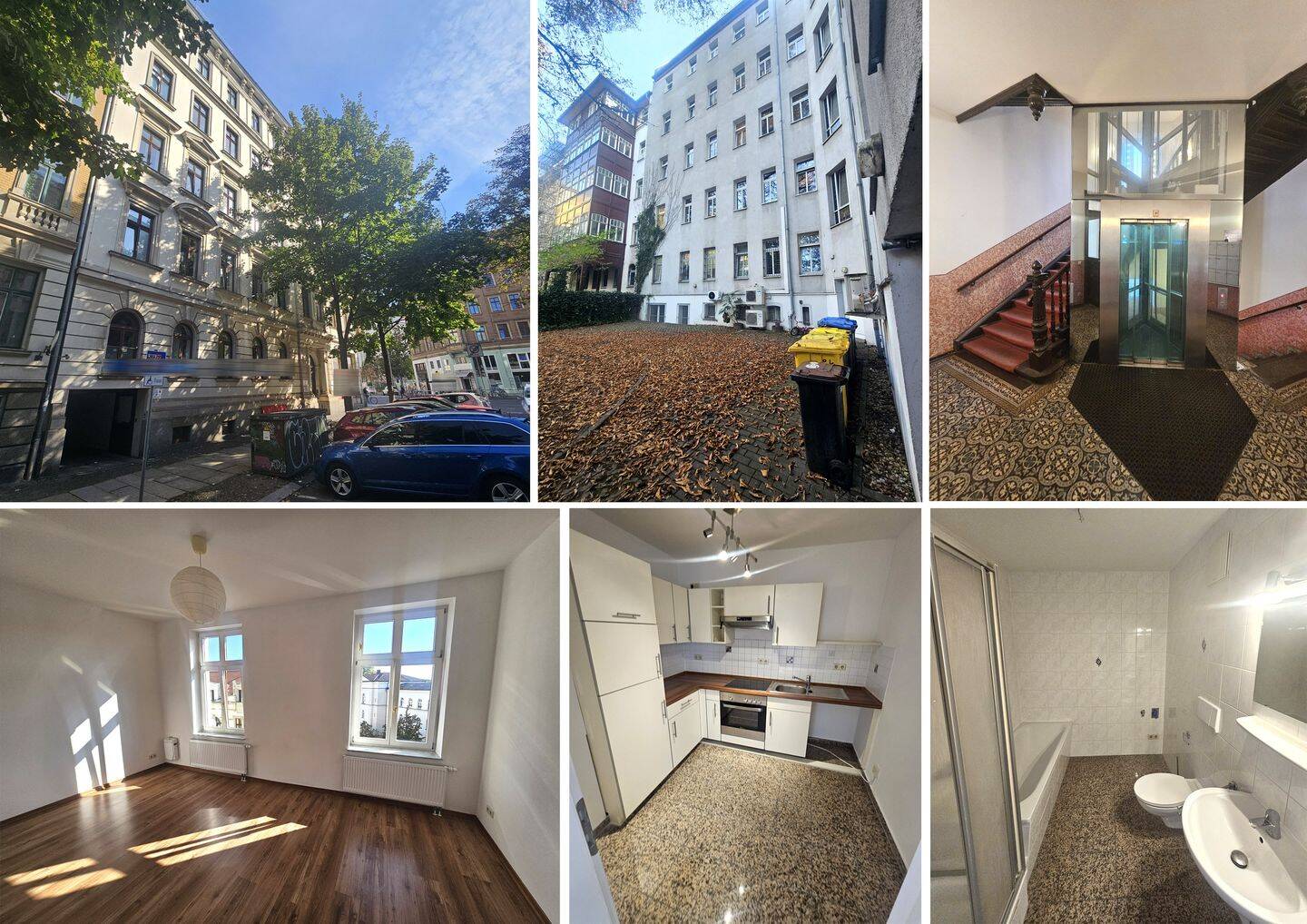 Helle, renov. 2-Raum im 4.OG im beliebten Waldstraßenviertel, inkl. EBK, Bad m. Wanne + Dusche, Lift, 4105 Leipzig (Zentrum-Nord Zentrum-Nordwest Zentrum-Ost Zentrum-West)