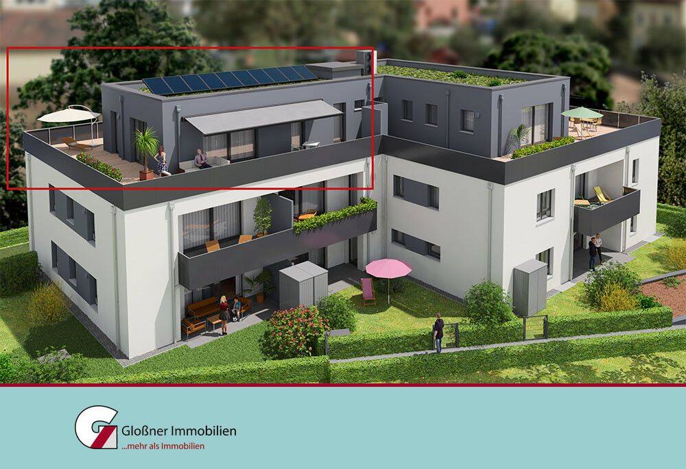 Gigantisch mit großer Dachterrasse, 90441 Nürnberg (Gibitzenhof Sandreuth Schweinau Werderau)