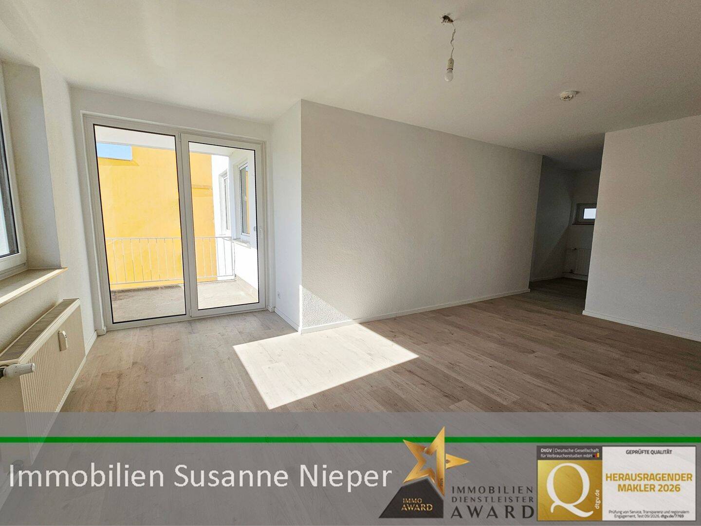 Einziehen, wohlfühlen + 2 Kaltmieten sparen! Sanierte 3-Zimmerwohnung mit Balkon und Aufzug – Gelsenkirchen Scholven WE11/2.OGvo, 45896 Gelsenkirchen (Hassel Scholven)
