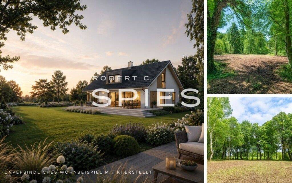 Ein Haus im eigenen Park: Baugrundstück für individuelles Wohnen nahe dem Golfplatz, 27711 Osterholz-Scharmbeck