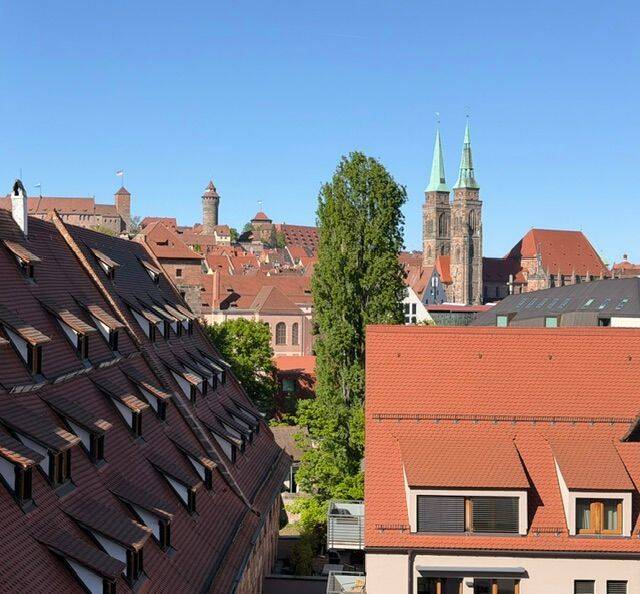 2-Zi-Wohnung mit Dachterrasse, EBK, Burgblick, 90403 N-Innenstadt, 90403 Nürnberg (Gleißbühl Lorenz Sebald)
