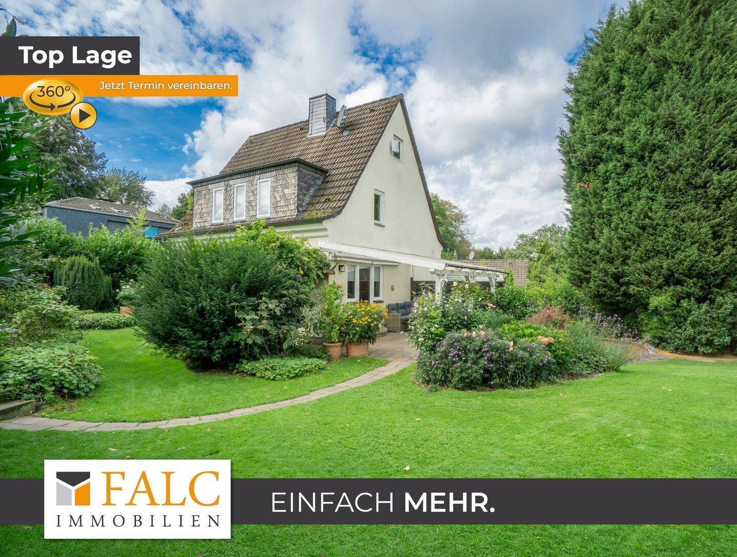 Essen-Kettwig: Einfamilienhaus mit großem Garten und viel Privatsphäre, 45219 Essen (Kettwig)