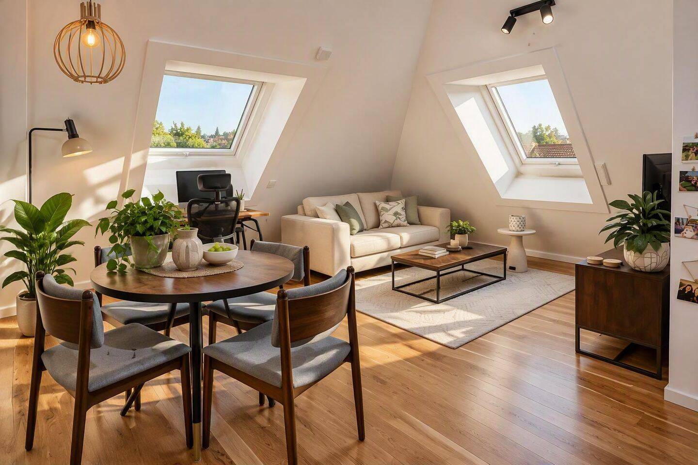 Möblierte 2-Zimmer-Dachterrassenwohnung, 81379 München (Sendling Sendling-Westpark Thalk. Obersendl.-Forsten-Fürstenr.-Solln)