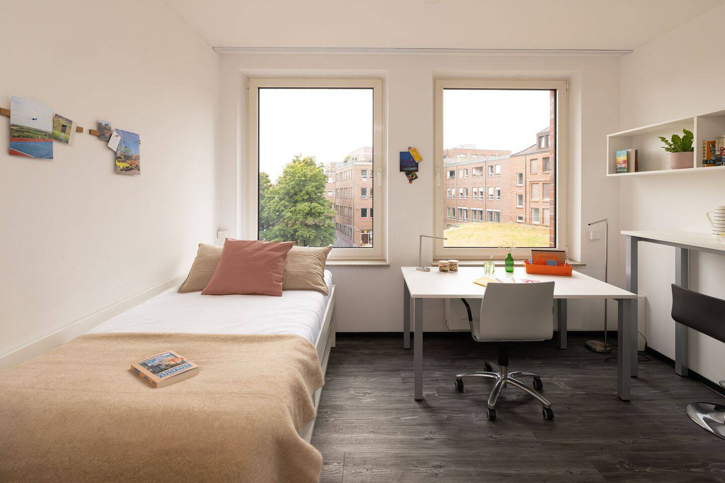 Münster: Komplett möbliertes, modernes Studentenapartment, 48151 Münster (Aaseestadt Centrum Geist)